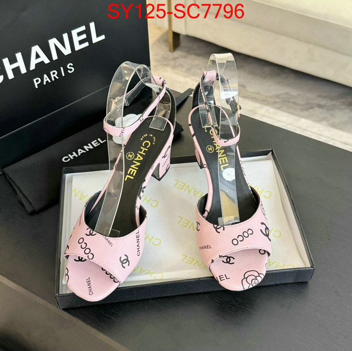 Women Shoes-Chanel wholesale replica shop ID: SC7796 $: 125USD