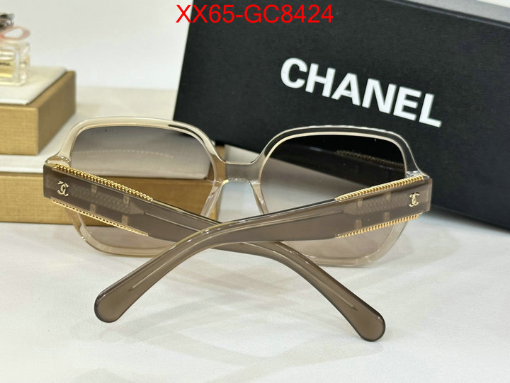 Glasses-Chanel shop cheap high quality 1:1 replica ID: GC8424 $: 65USD