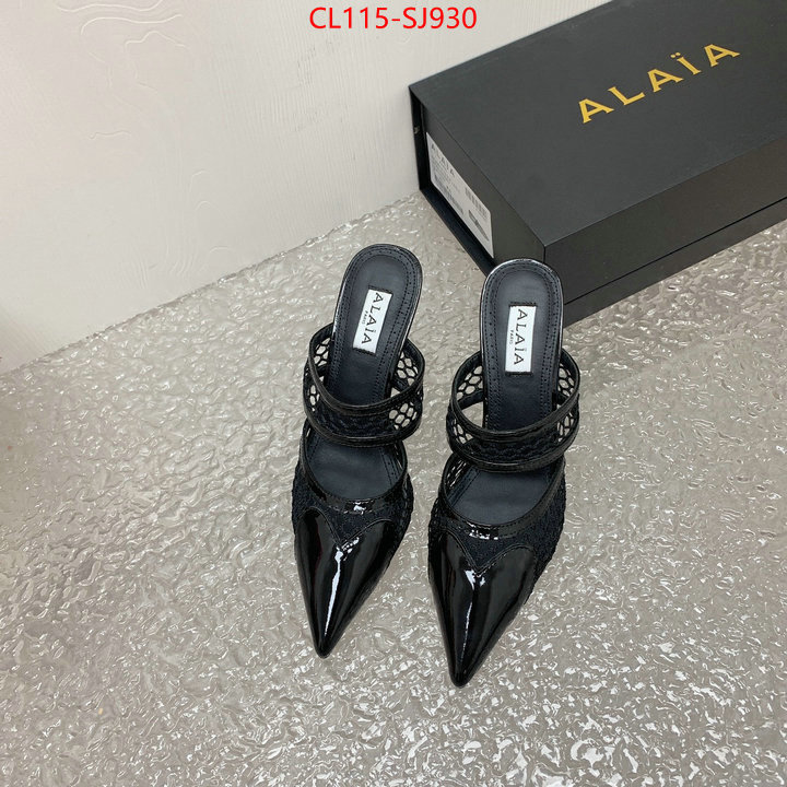 Women Shoes-ALAIA high quality happy copy ID: SJ930 $: 115USD