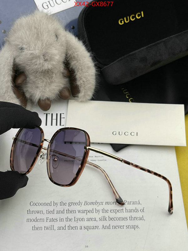 Glasses-Gucci copy aaaaa ID: GX8677 $: 42USD