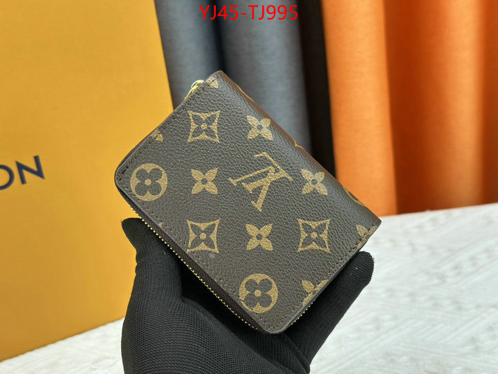 LV Bags(4A)-Wallet best quality fake ID: TJ995 $: 45USD,