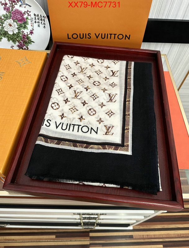 Scarf-LV luxury fashion replica designers ID: MC7731 $: 79USD