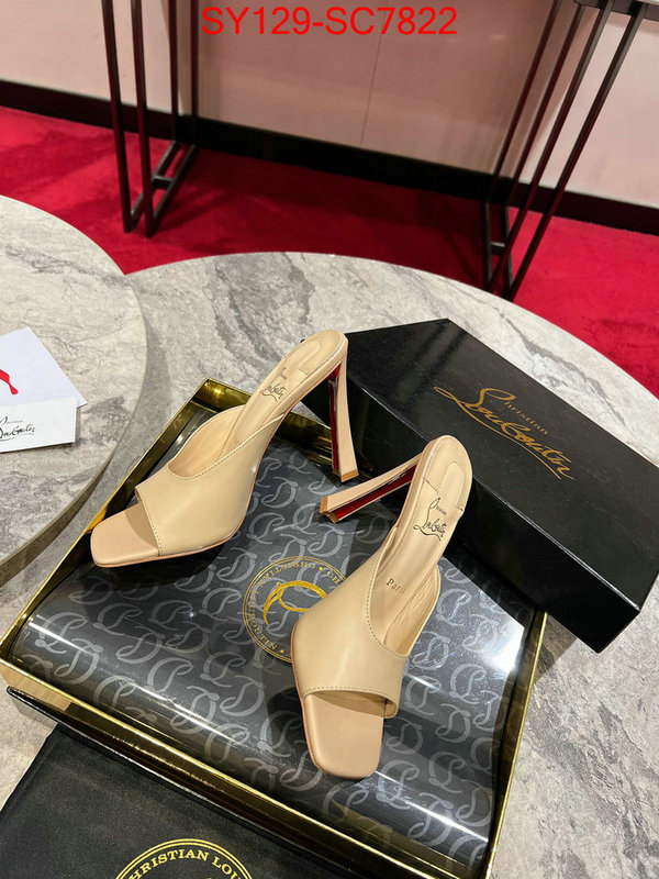 Women Shoes-Christian Louboutin are you looking for ID: SC7822 $: 129USD