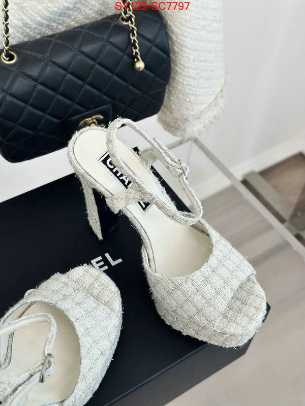 Women Shoes-Chanel buy top high quality replica ID: SC7797 $: 129USD