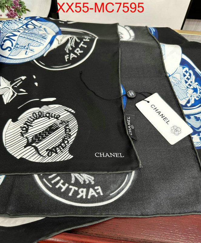 Scarf-Chanel mirror copy luxury ID: MC7595 $: 55USD