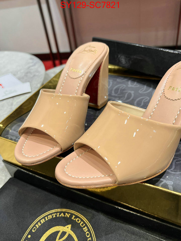 Women Shoes-Christian Louboutin practical and versatile replica designer ID: SC7821 $: 129USD