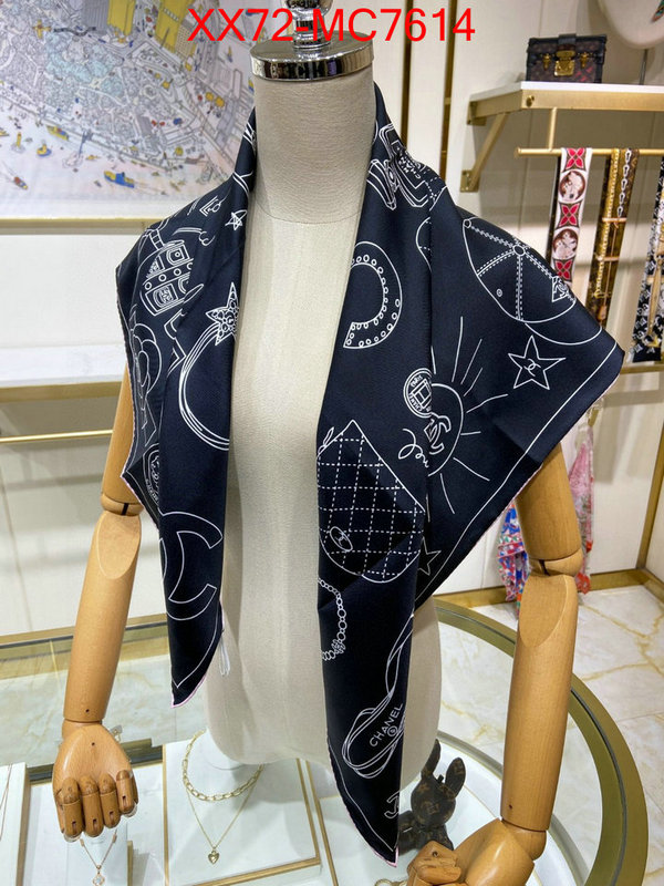 Scarf-Chanel best replica new style ID: MC7614 $: 72USD