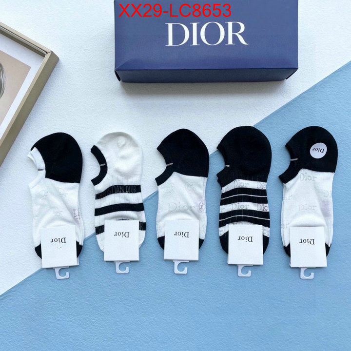 Sock-Dior top sale ID: LC8653 $: 29USD