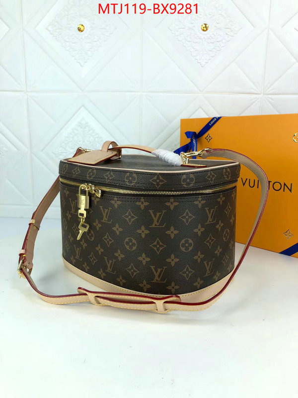 LV Bags(4A)-Vanity Bag- 2024 replica ID: BX9281 $: 119USD,