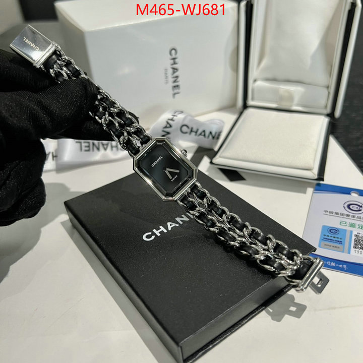 Watch(TOP)-Chanel mirror copy luxury ID: WJ681 $: 465USD