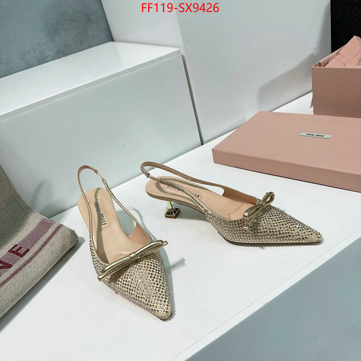 Women Shoes-Miu Miu replica 2024 perfect luxury ID: SX9426 $: 119USD