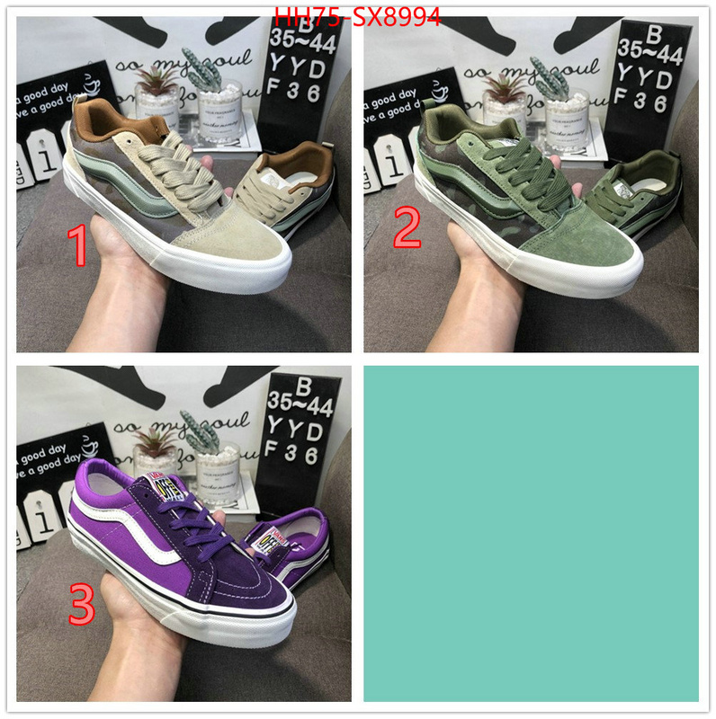 Women Shoes-Vans knockoff highest quality ID: SX8994 $: 75USD