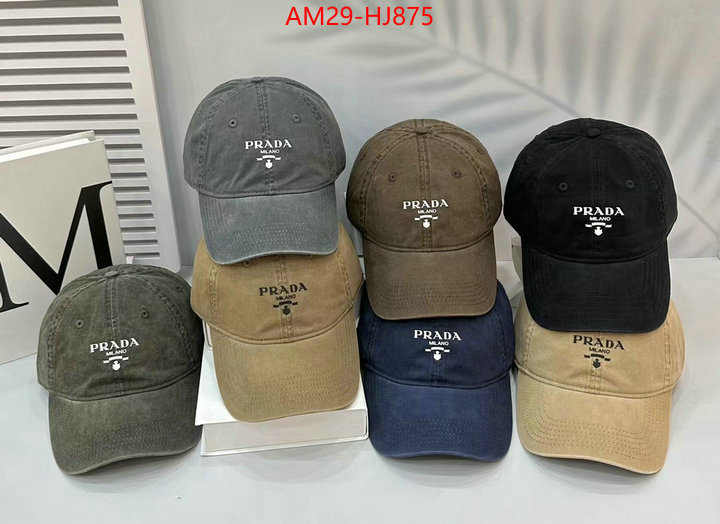 Cap (Hat)-Prada how to buy replcia ID: HJ875 $: 29USD