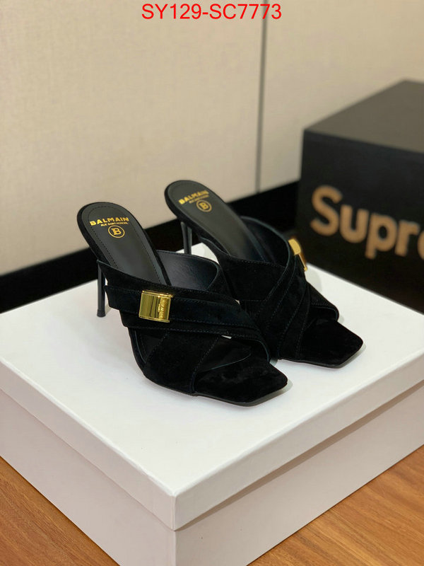 Women Shoes-Balmain shop designer replica ID: SC7773 $: 129USD