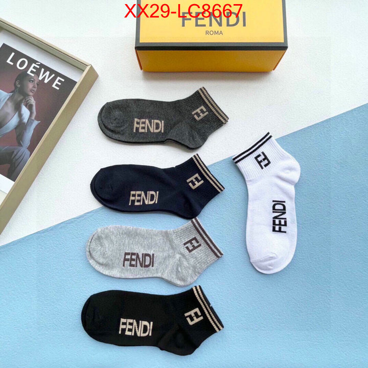 Sock-Fendi shop now ID: LC8667 $: 29USD