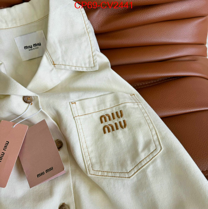 Clothing-MIU MIU we curate the best ID: CV2441 $: 69USD