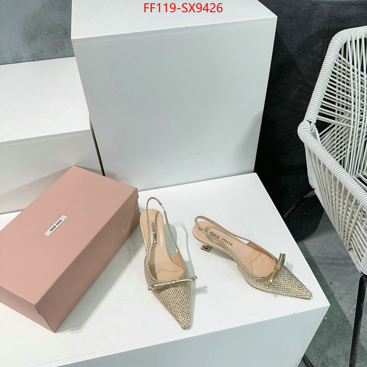 Women Shoes-Miu Miu replica 2024 perfect luxury ID: SX9426 $: 119USD