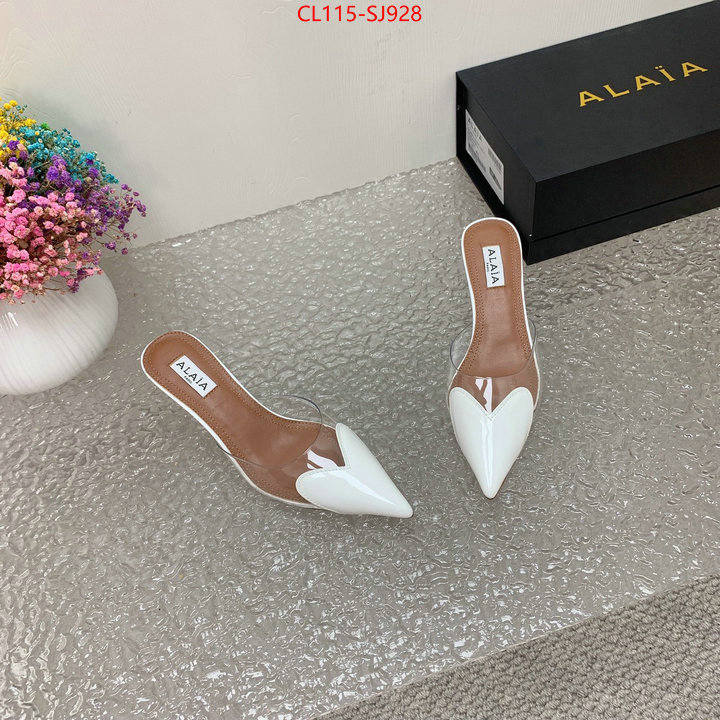 Women Shoes-ALAIA top quality fake ID: SJ928 $: 115USD