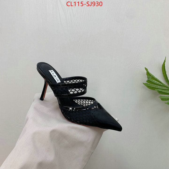 Women Shoes-ALAIA high quality happy copy ID: SJ930 $: 115USD