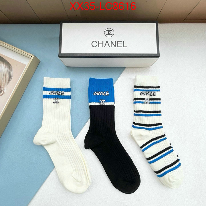 Sock-Chanel counter quality ID: LC8616 $: 35USD