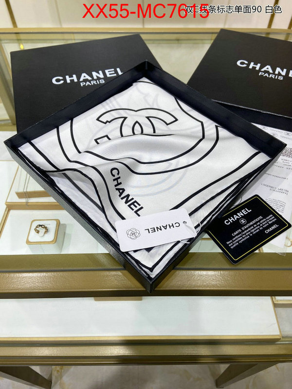 Scarf-Chanel designer ID: MC7615 $: 55USD