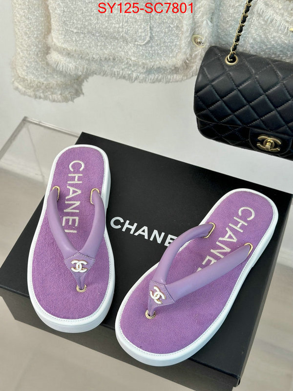 Women Shoes-Chanel exclusive cheap ID: SC7801 $: 125USD