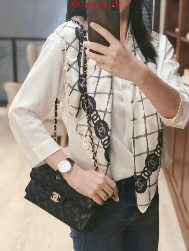 Scarf-Chanel where could you find a great quality designer ID: MC9071 $: 72USD