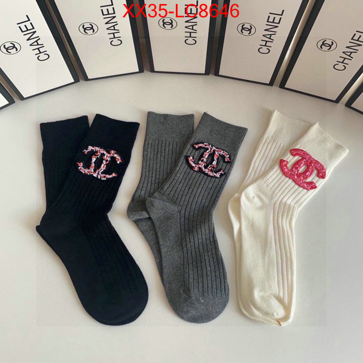Sock-Chanel we offer ID: LC8646 $: 35USD