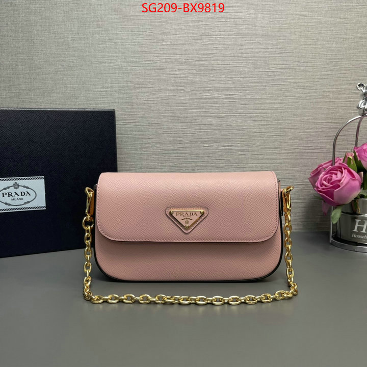 Prada Bags(TOP)-Crossbody- best wholesale replica ID: BX9819 $: 209USD,