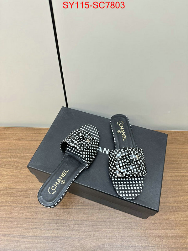 Women Shoes-Chanel knockoff highest quality ID: SC7803 $: 115USD