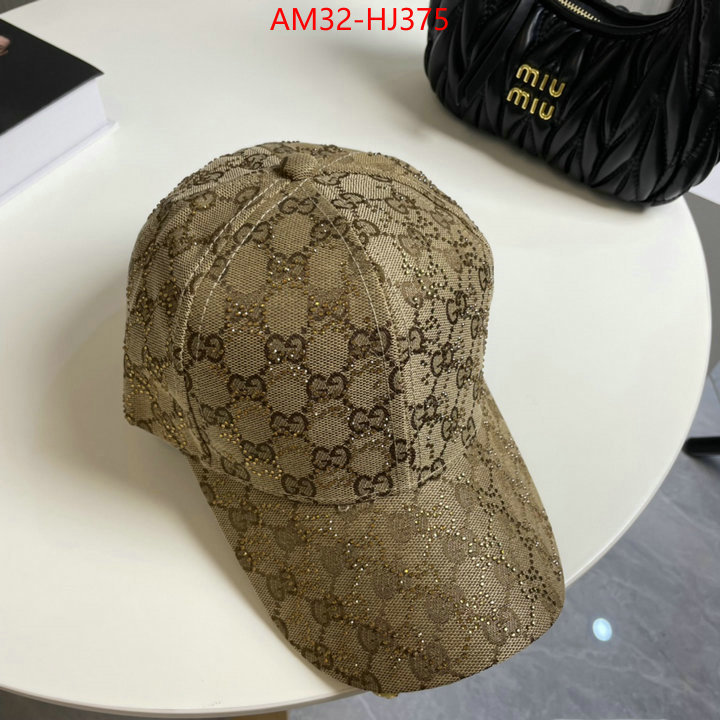 Cap(Hat)-Gucci luxury fake ID: HJ375 $: 32USD