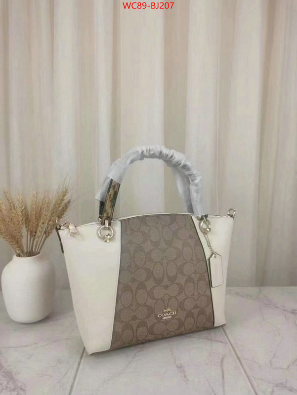 Coach Bags(4A)-Handbag- fake ID: BJ207 $: 89USD,