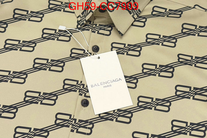 Clothing-Balenciaga buy high-quality fake ID: CC7909 $: 59USD