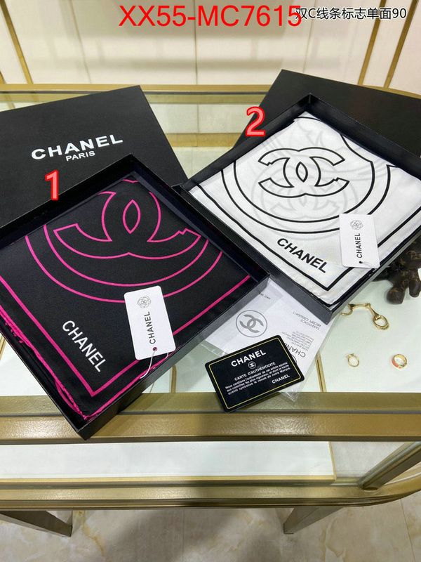 Scarf-Chanel designer ID: MC7615 $: 55USD