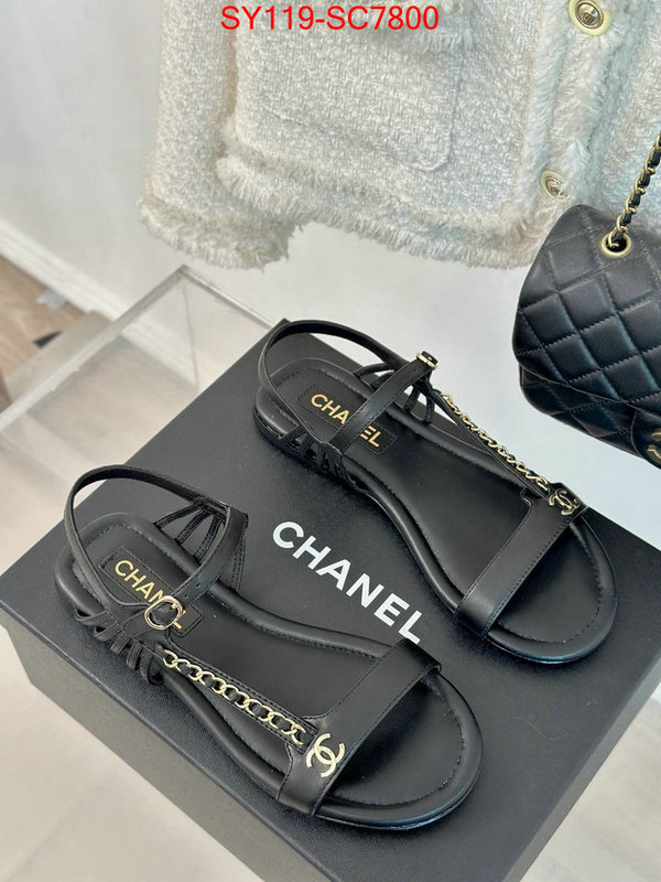 Women Shoes-Chanel what best designer replicas ID: SC7800 $: 119USD