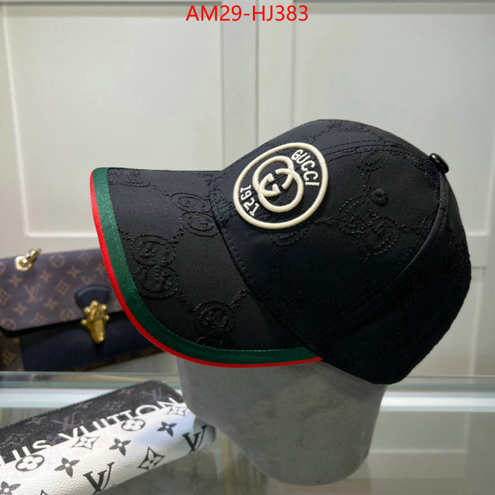 Cap(Hat)-Gucci where can i find ID: HJ383 $: 29USD