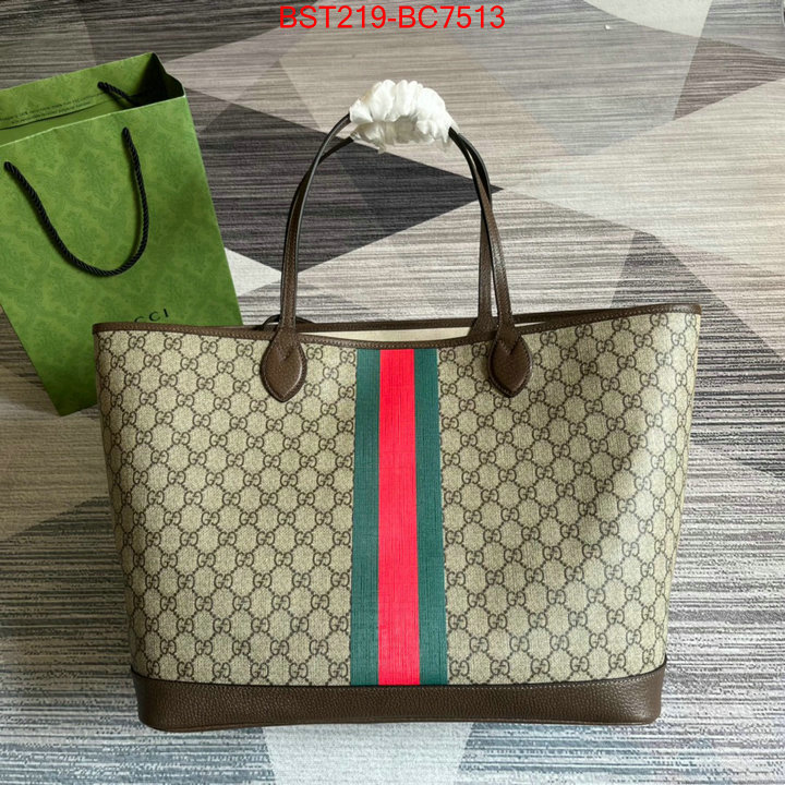 Gucci Bags(TOP)-Handbag- luxury cheap ID: BC7513 $: 219USD,