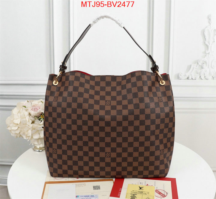 LV Bags(4A)-Handbag Collection- top quality ID: BV2477 $: 95USD,