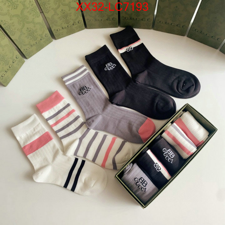 Sock-Gucci 7 star collection ID: LC7193 $: 32USD