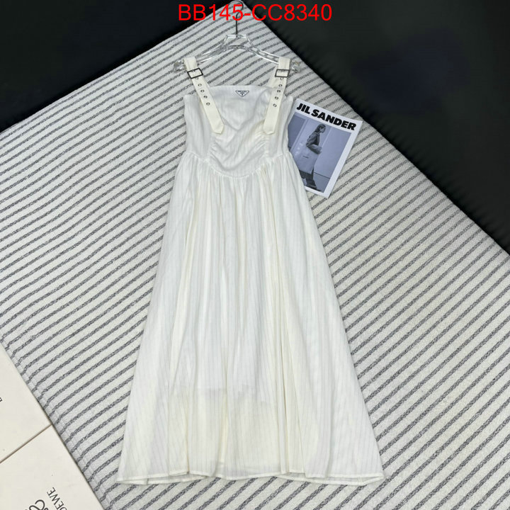 Clothing-Prada quality aaaaa replica ID: CC8340 $: 145USD