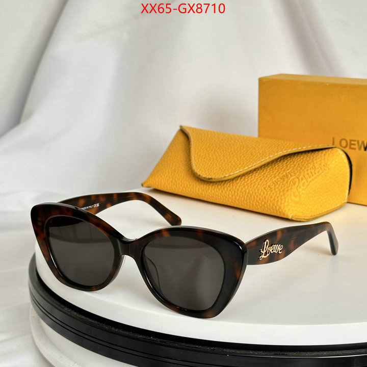 Glasses-Loewe fake aaaaa ID: GX8710 $: 65USD