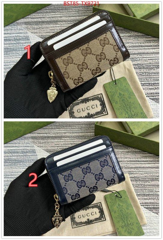 Gucci Bags(TOP)-Wallet- best luxury replica ID: TX9721 $: 85USD,