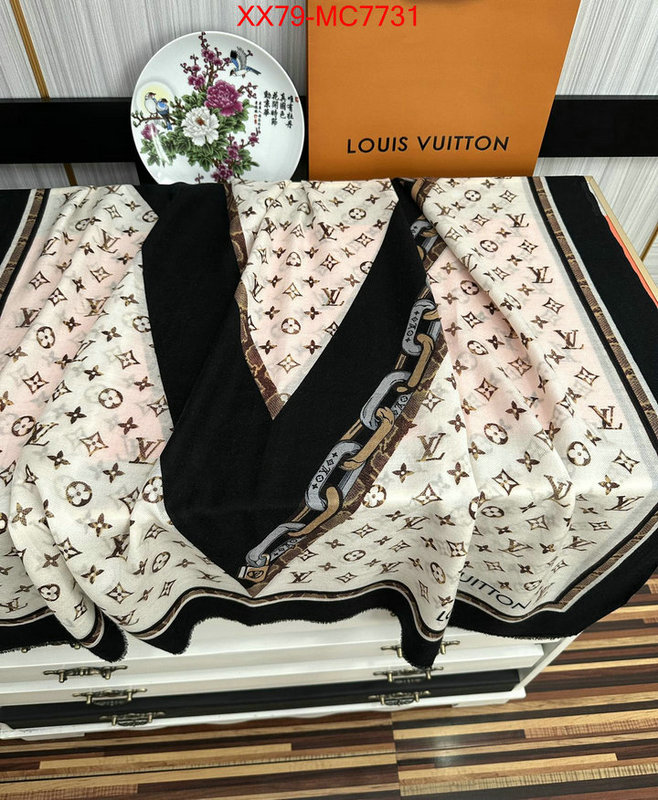 Scarf-LV luxury fashion replica designers ID: MC7731 $: 79USD