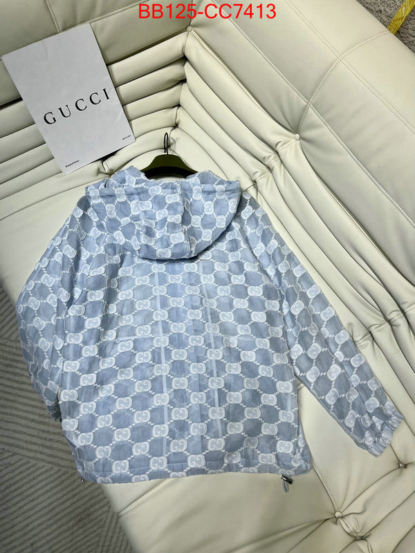 Clothing-Gucci same as original ID: CC7413 $: 125USD