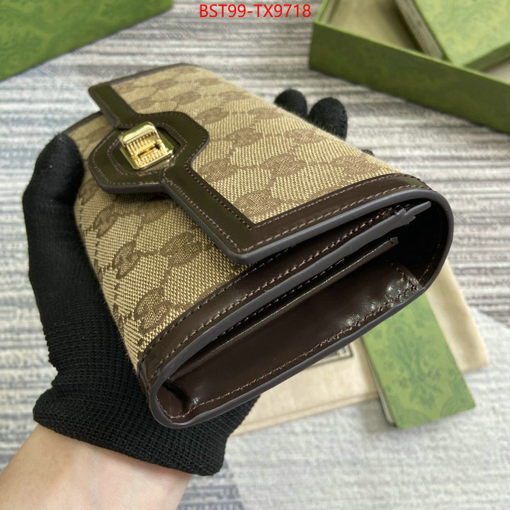 Gucci Bags(TOP)-Wallet- replica aaaaa+ designer ID: TX9718 $: 99USD,