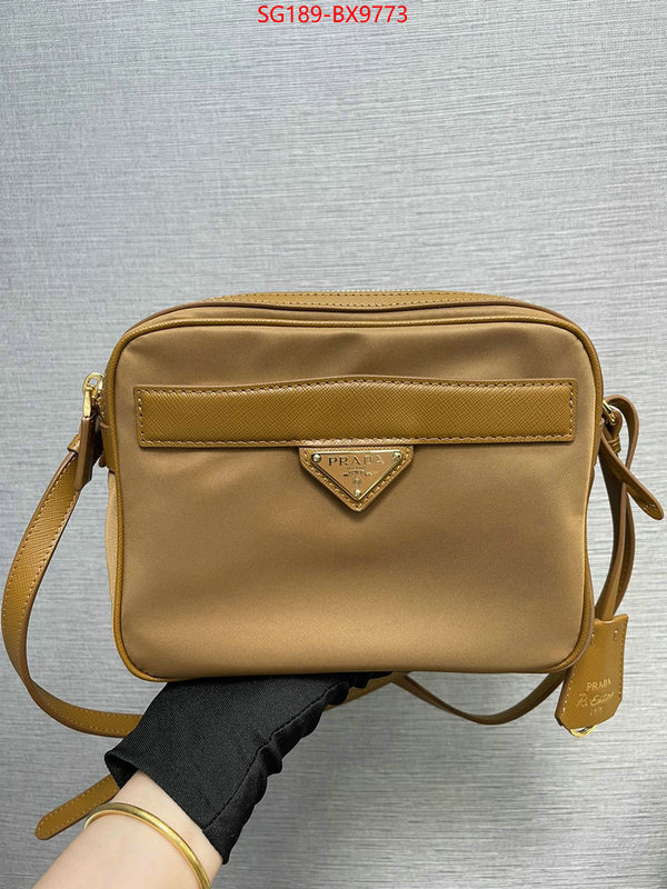 Prada Bags(TOP)-Crossbody- buying replica ID: BX9773 $: 189USD,