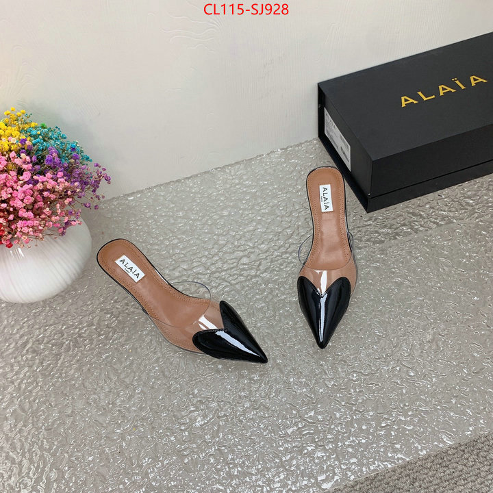 Women Shoes-ALAIA top quality fake ID: SJ928 $: 115USD