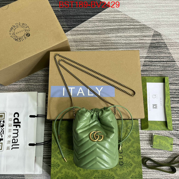 Gucci Bags(TOP)-Crossbody- cheap replica ID: BV2429 $: 189USD,