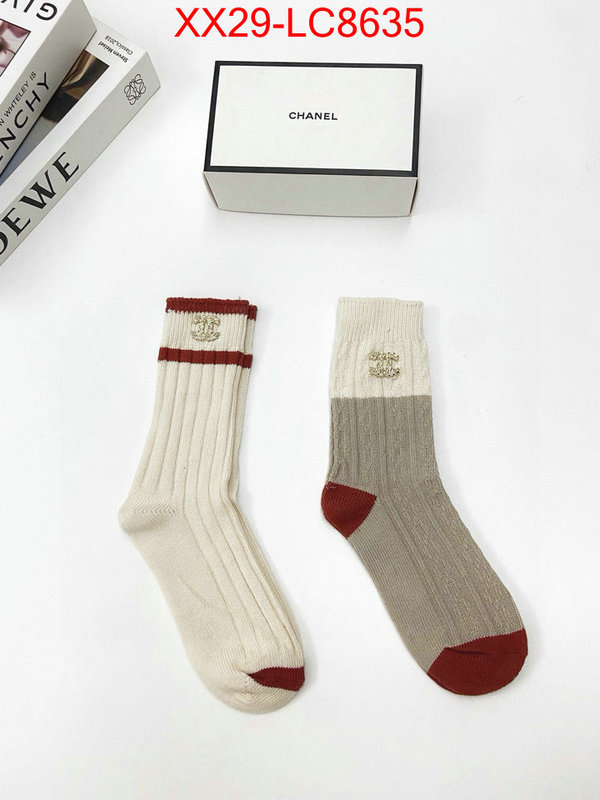 Sock-Chanel found replica ID: LC8635 $: 29USD