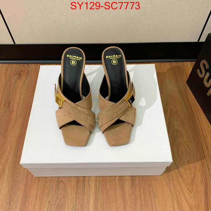 Women Shoes-Balmain shop designer replica ID: SC7773 $: 129USD